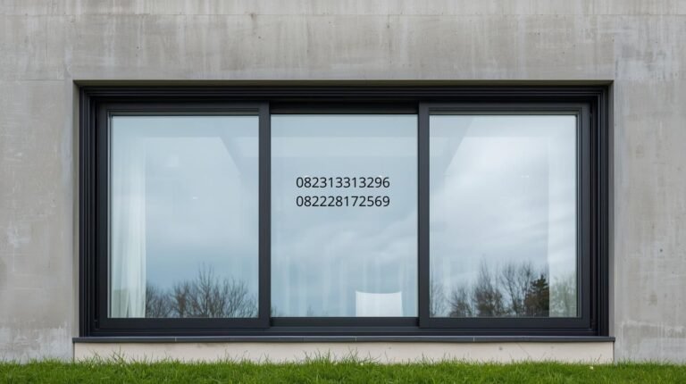 Jendela Geser Aluminium Surabaya
