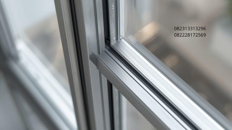 Jendela aluminium custom ukuran Surabaya